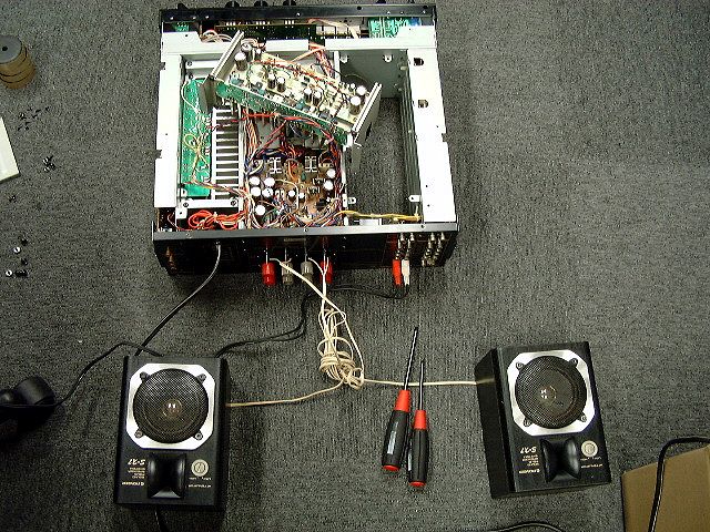 SANSUI AU-α777DG インプットセレクター修理やってみました。。。 SANSUI AU-α777DG インプットセレクター修理やってみました。。。